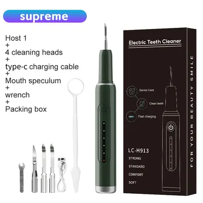 Electric tooth cleaner multifunctional handheld teeth cleaning device - 12