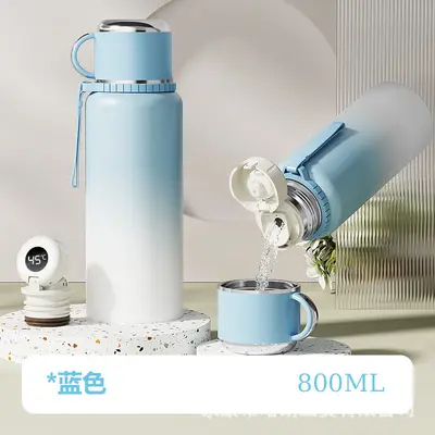 316 Stainless Steel Large Capacity Insulated Cup, Double Lid, Tea Infuser - 13