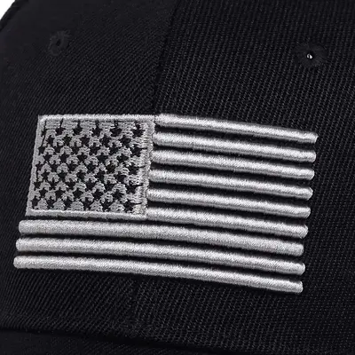 Cross-border foreign trade new solid color baseball cap outdoor sun protection sunhat American flag duck cap sports baseball cap - 4
