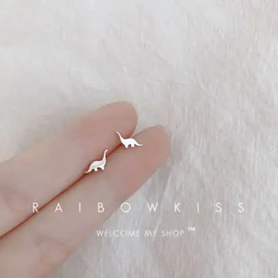 925 Sterling Silver Earrings for Women, Simple Compact Design
