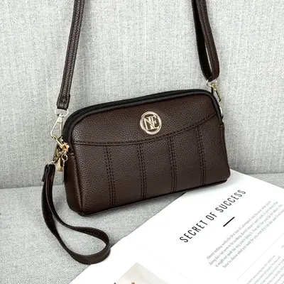 Neue Handytasche für Damen 2025 PU, neue Mama-Tasche für ältere Damen, Mini-Umhängetasche, kleine Schultertasche - 8