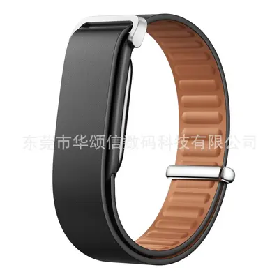 Genuine Leather Loop Strap for Google Fitbit Air - 8