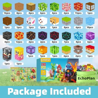Magnetic Building Blocks, Hell Portal Design, Educational DIY Toy - 11