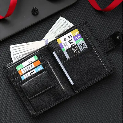 New Travel Passport Holder Multifunctional Large Capacity Multi-Card Slot Coin Purse Ticket Holder ID Card Holder Storage Bag