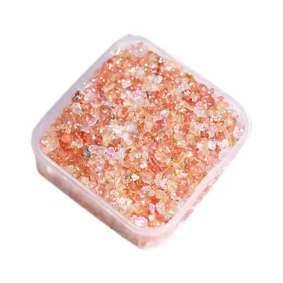 Resin Filler Material with Glitter Flakes for Handmade DIY Noisy Balls