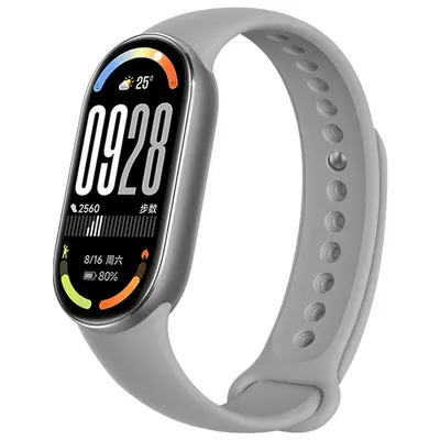 Solid Color TPE Strap for Xiaomi Smart Band 8/9/10 - 13