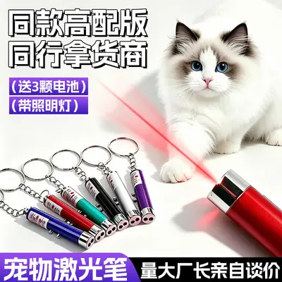 Laser Cat Toy Infrared Portable Cat Teaser Wand