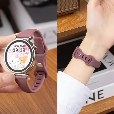 Silicone Watch Strap for Huawei GT6, GT5, GT4, GT3, GT2 and Watch 5 - 4
