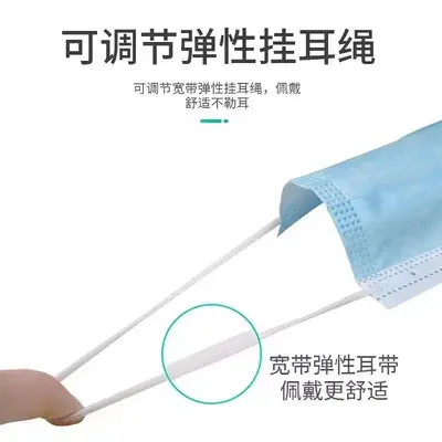 Medical Surgical Face Mask, Three-Layer, Disposable - 5