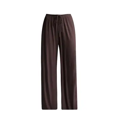 Women's Drawstring Wide-Leg Yoga Pants Thin Summer Model - 8