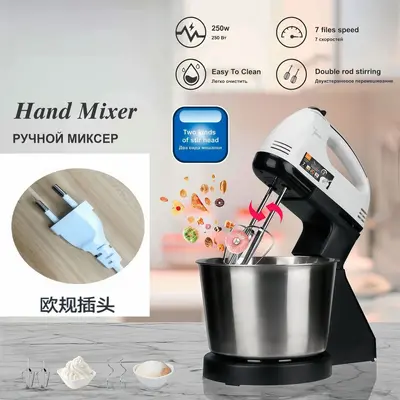 Grenzüberschreitender Desktop-Handrührgerät elektrisch tragbar Mini-Schlagsahne Eiweiß Teig-Rührmaschine Kuchen-Backmaschine Eierschläger - 10