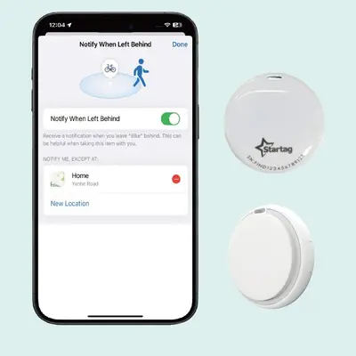 Çift Sistem Yeni Model Konum Belirlayıcı AirTag Uyumlu Sınırsız Mesafe Bluetooth Yuvarlak Konum İzleyici
