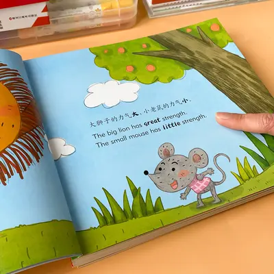 Zweisprachige Bilderbücher für Kinder 3-6 Jahre mit Englischlernen - 4