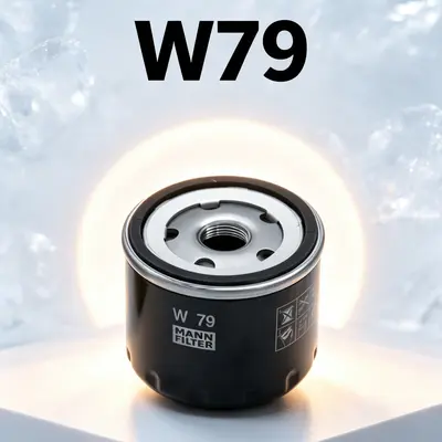 W79 Oil Filter Element Filter Cartridge for Motorcycle Megane, Factory Wholesale In-Stock Full Carton Cross-Border