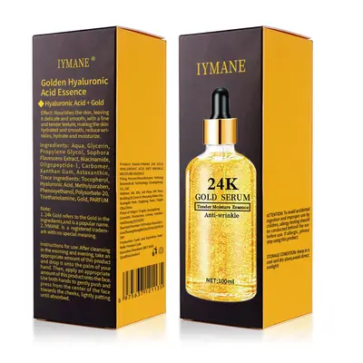 24K Altın Hiyalüronik Asit Serumu, Nemlendirici Niasinamid Konsantre Serum - 7