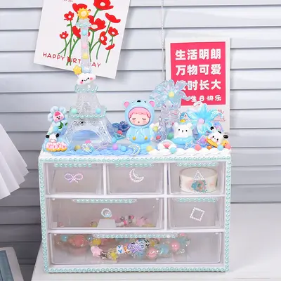 Neunfach-Schmuckbox mit Kinder-DIY-Bastelset - 11