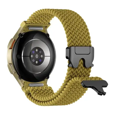 Samsung Watch 7 için örgü naylon paraşüt kordon, metal manyetik toka, nefes alabilir - 13