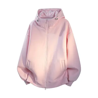 Unisex Hooded Cardigan Sweatshirt, Lightweight Outdoor, Multiple Colors