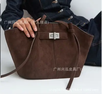 Large-Capacity Tote Bag, Bat-Shaped Wing Handbag - 11