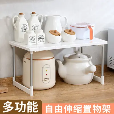 Lavabo altı çekilebilir depolama rafı, katmanlı