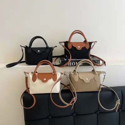 Nylon Women's Tote Bag Dumpling Style Single Shoulder Crossbody Bag - 2