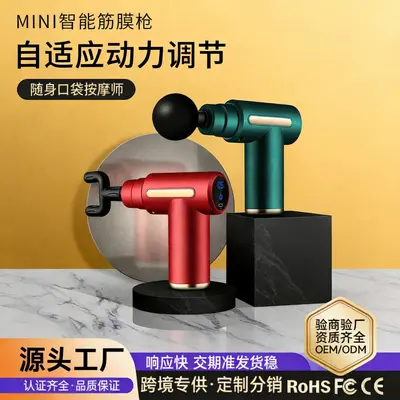 Mini Massage Gun, Vibrating Muscle Massager, Electric Fascia Gun - 2