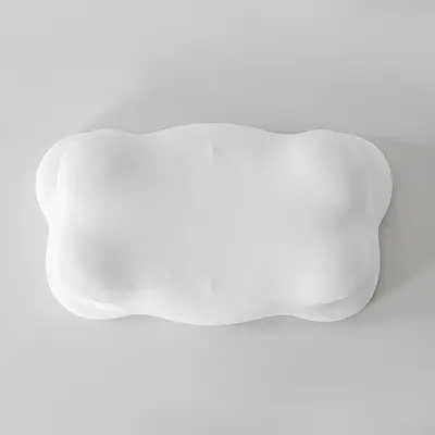 Cloud-shaped memory foam pillow with neck support - 8
