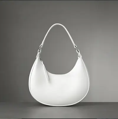 Women's Crossbody Half-Moon Handbag, Large Capacity Single Shoulder Bag