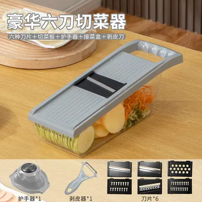 Multifunctional vegetable cutter slicer and grater - 8
