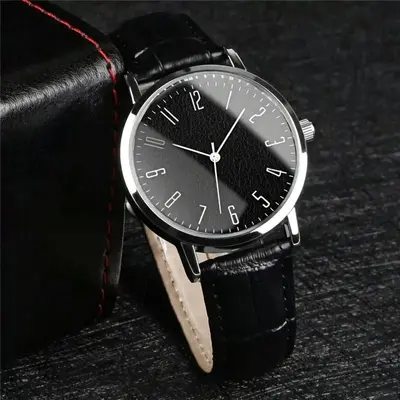 Erkek kadın kuvars saat yıldız desen moda basit tasarım