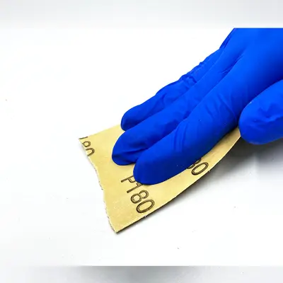 Self-Adhesive Sandpaper Roll, 70mm x 12m, for Hand Sanding Machines