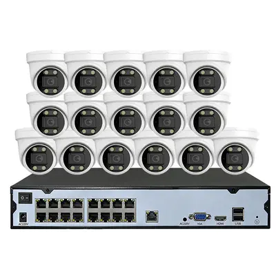Xiongmai 16-channel POE surveillance kit, 4K, AI face detection - 9