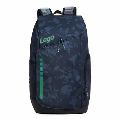 Elite Basketball Rucksack mit Luftpolster, Doppel-Schulterriemen, Luftkissen-Rucksack, Lastverteilung, großes Fassungsvermögen, Schülerrucksack, Reise-, Pendel- und Bergsteiger-Rucksack - 9