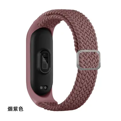 Adjustable Woven Strap for Xiaomi Band 11/9/8, TPU Frame - 8