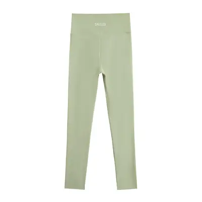 SPLELED Women's High-Waist Yoga Leggings, Thin Summer Style, Bare-Leg Look - 6