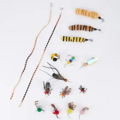 Simulation Insect Cat Teaser Replacement Head, Durable Cat Toy - 4
