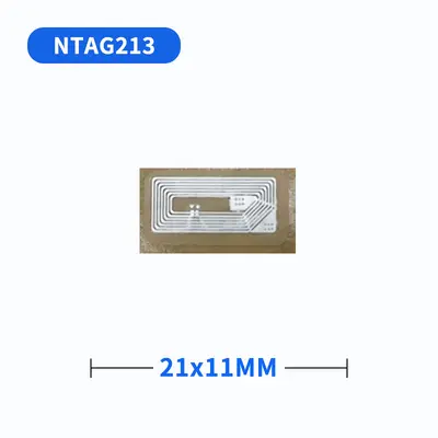 NTAG215 RFID etiket, 25*40 mm, dokunarak etkinleşen - 8