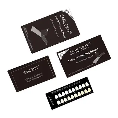 竹炭美白牙贴 活性炭牙贴 Teeth Whitening Strips美白牙贴 - 7