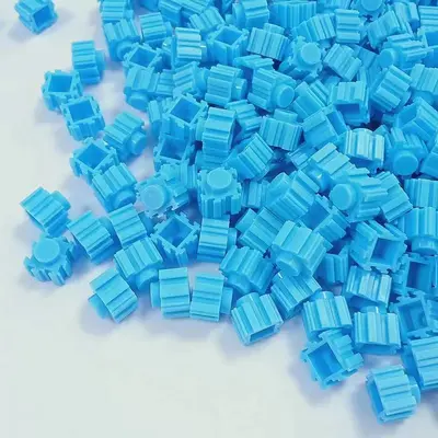 8 mm Small Connecting Blocks for Children, DIY Pixel Art Set - 10