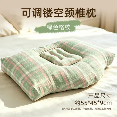 Buckwheat cervical pillow, adjustable height with ventilation holes - 8