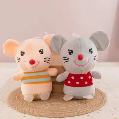 Doğrudan üreticiden, yaklaşık 20 cm karışık modelli yedi inç peluş oyuncaklar, pençe makineleri için kristal süper yumuşak küçük oyuncak bebekler.