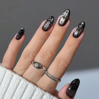 2026 INS Super Hot Wearable Nail Tips Cross-Border Luxurious Version Sunlight Glittering Long Press-On Nails Wholesale Ready-Made Rhinestone - 8