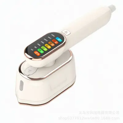 Handheld garment steamer, dry/wet dual-use, 7-level, digital display - 12