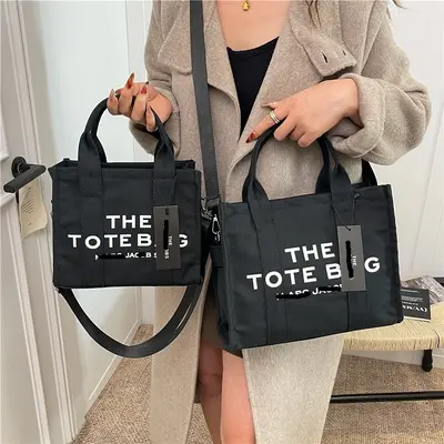 Kanvas çapraz askılı tote çanta - 3