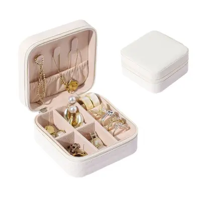 Tägliche Halsketten-Schmuck-Aufbewahrungsbox Großhandel kleine Charge Perlarmband Halskette tragbar ins Schmuckbox