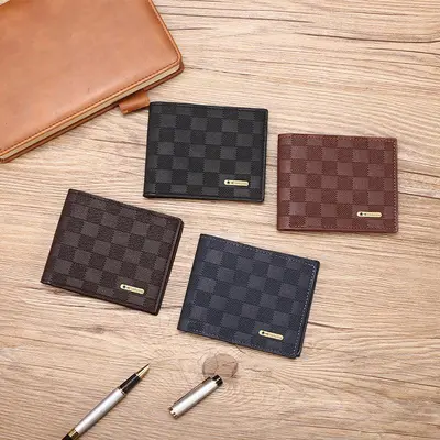 Men's Short Clutch Wallet, Birthday Gift for Him - 2