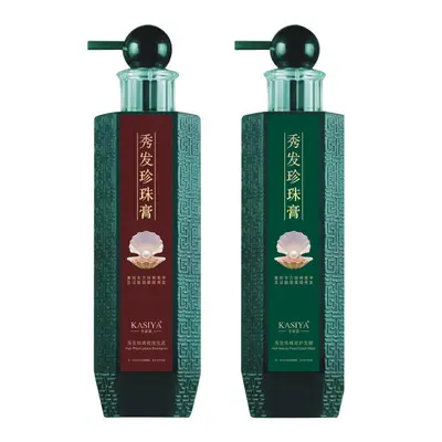 秀发珍珠膏洗发水护发素套装氨基酸持久留香洗发乳理发店专用批发 - 6
