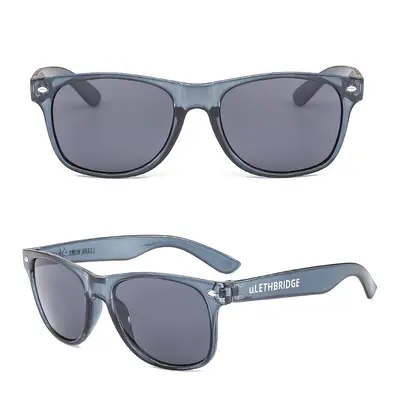 Colorful Transparent Frame Promotional Sunglasses with Custom Logo - 6