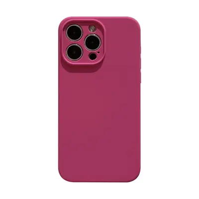 iPhone 16 Liquid Silicone Phone Case, Pure Colour, Compatible with 14 Plus