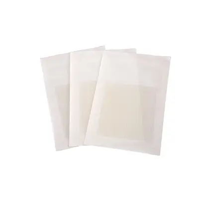 Skin-tone acne patches, rectangular hydrocolloid, invisible